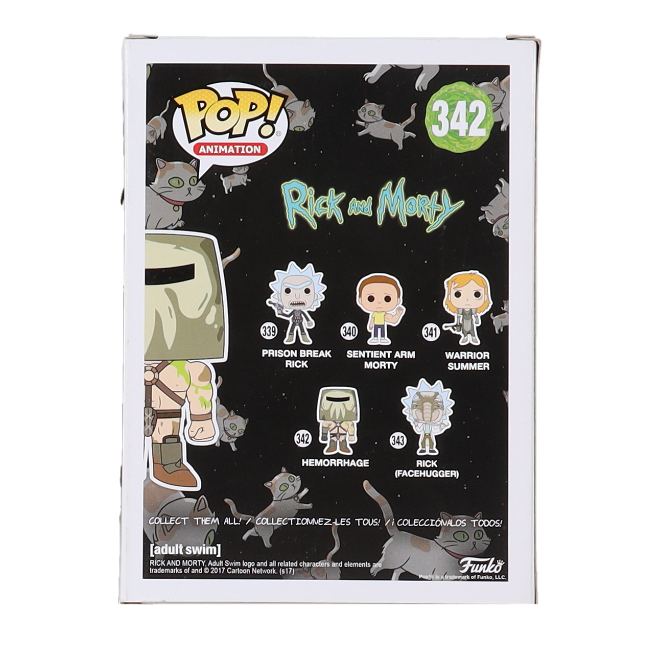 Kyle Starks Signed "Rick and Morty" #342 Hemorrhage Funko Pop! Vinyl Figure with Sketch (Beckett) at PristineAuction.com Kyle Starks Signed "Rick and Morty" #342 Hemorrhage Funko Pop! Vinyl Figure with Sketch (Beckett) at PristineAuction.com