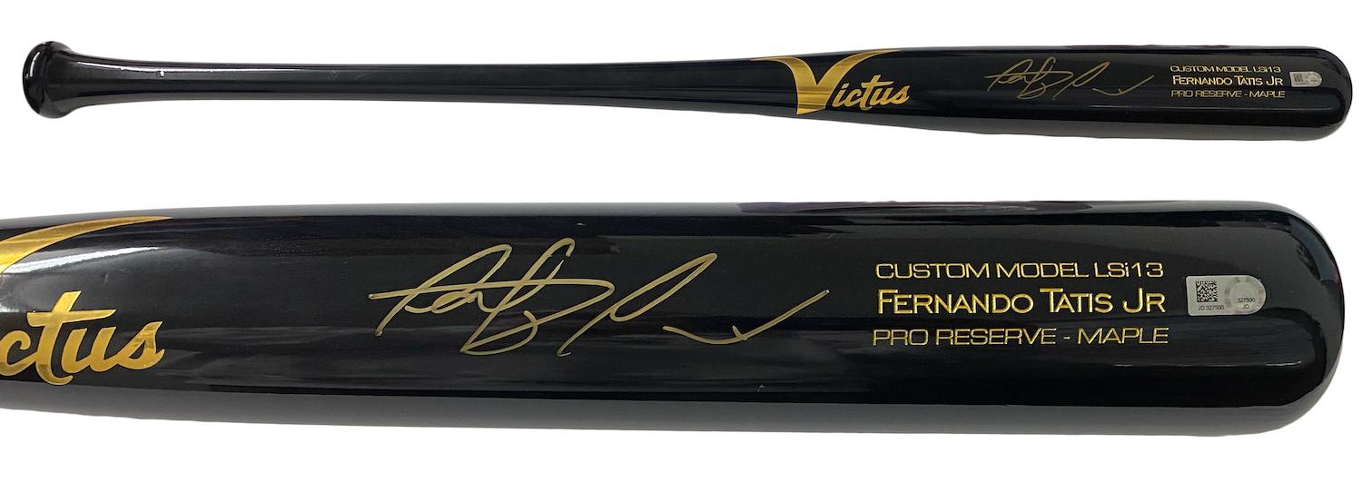 Fernando Tatis Jr. Signed Victus Game Model Baseball Bat (MLB) at PristineAuction.com Fernando Tatis Jr. Signed Victus Game Model Baseball Bat (MLB) at PristineAuction.com
