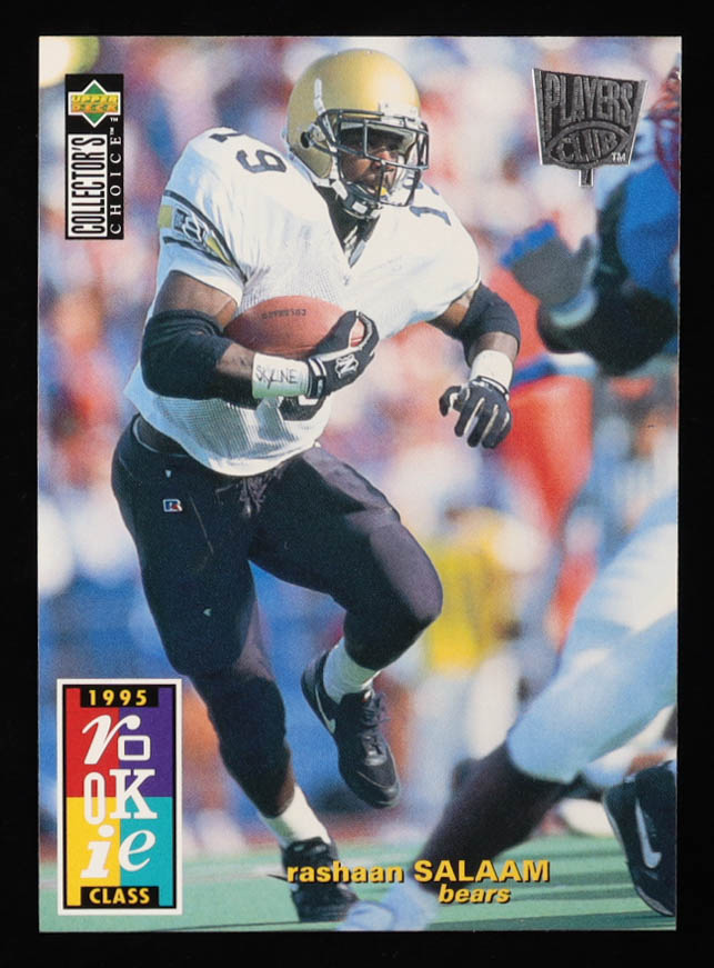 Rashaan Salaam 1995 Collector's Choice #18 RC at PristineAuction.com Rashaan Salaam 1995 Collector's Choice #18 RC at PristineAuction.com