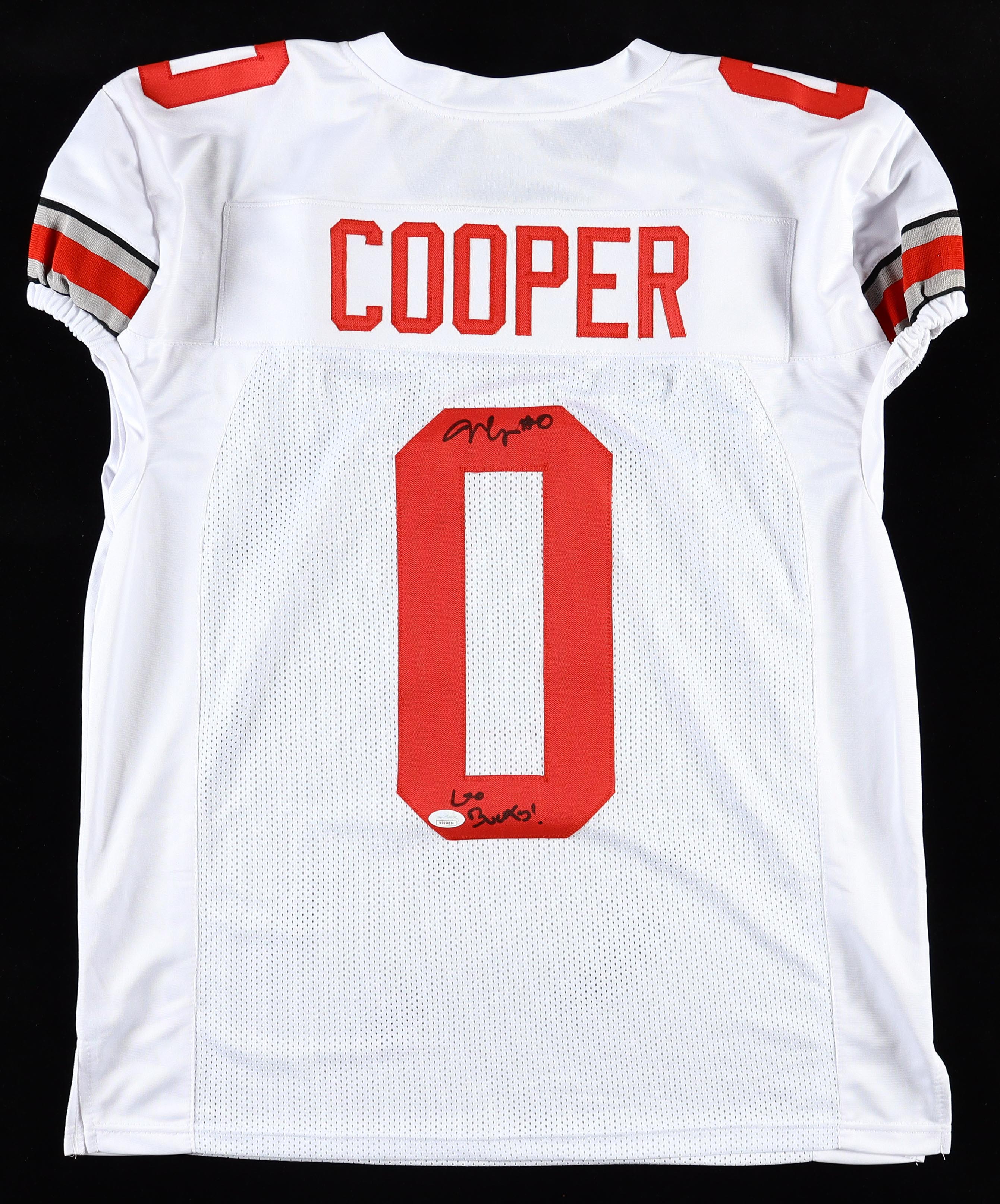 Jonathon Cooper Signed Jersey Inscribed "Go Bucks!" (JSA) at PristineAuction.com Jonathon Cooper Signed Jersey Inscribed "Go Bucks!" (JSA) at PristineAuction.com