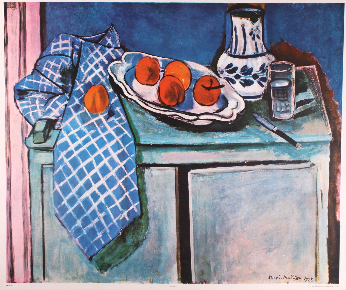 Matisse "Still Life" Vintage 1960 23x29 Vintage LE Official Authorized Lithograph Published by French Reproduction Rights, Inc. at PristineAuction.com Matisse "Still Life" Vintage 1960 23x29 Vintage LE Official Authorized Lithograph Published by French Reproduction Rights, Inc. at PristineAuction.com