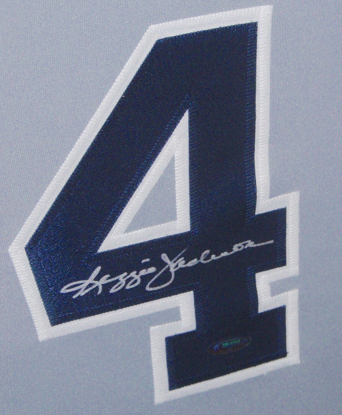 Reggie Jackson Signed Yankees 35x43 Custom Framed Jersey (TriStar COA) at PristineAuction.com Reggie Jackson Signed Yankees 35x43 Custom Framed Jersey (TriStar COA) at PristineAuction.com
