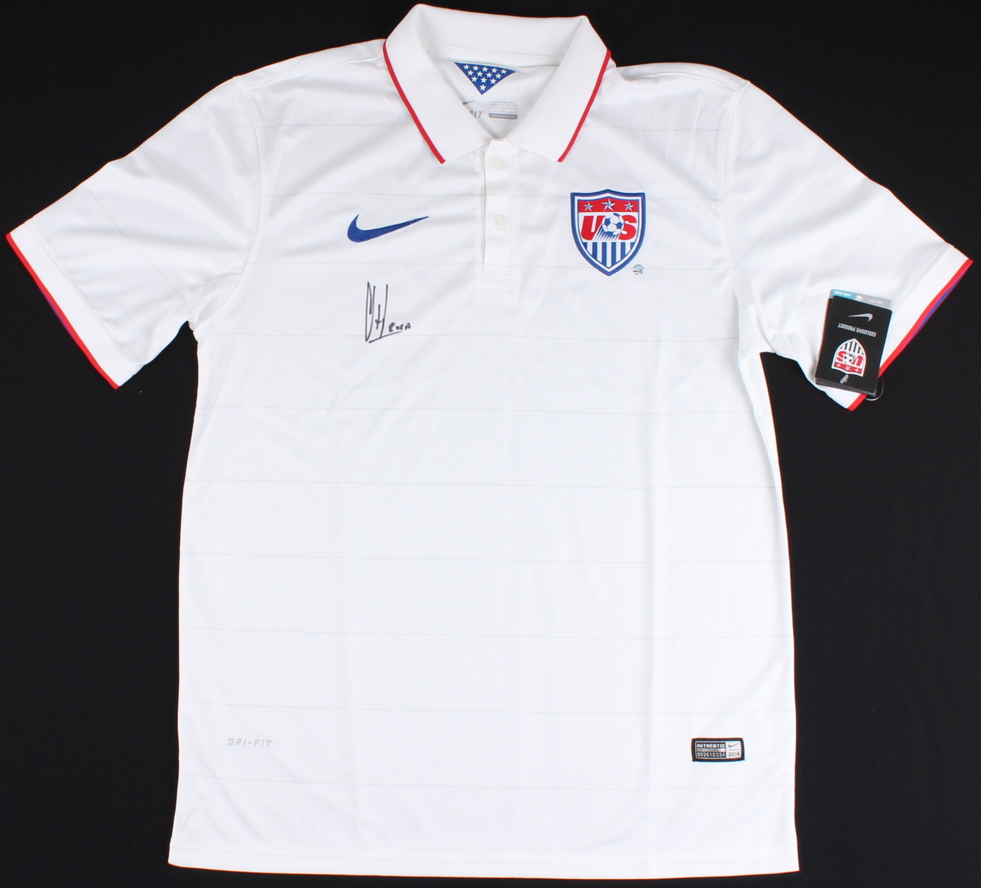 Clint Dempsey Signed Team USA Jersey Inscribed "USA" (Steiner COA) at PristineAuction.com Clint Dempsey Signed Team USA Jersey Inscribed "USA" (Steiner COA) at PristineAuction.com