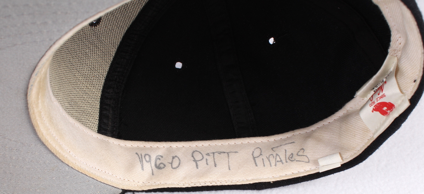1960 Team-Signed Pittsburgh Pirates Hat with (9) Signatures Including Bob Friend, Roy Face, Gino Cimoli, Bill Mazeroski, Dick Groat, Vernon Law, Bob Oldis, Hal Smith & Bill Verdon (JSA ALOA) at PristineAuction.com 1960 Team-Signed Pittsburgh Pirates Hat with (9) Signatures Including Bob Friend, Roy Face, Gino Cimoli, Bill Mazeroski, Dick Groat, Vernon Law, Bob Oldis, Hal Smith & Bill Verdon (JSA ALOA) at PristineAuction.com