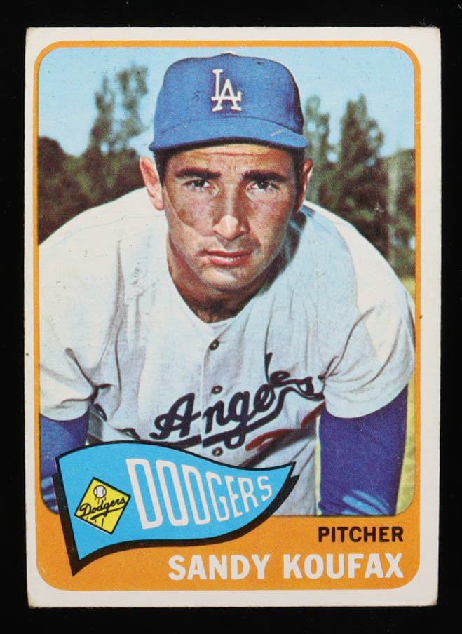 Sandy Koufax 1965 Topps #300 at PristineAuction.com Sandy Koufax 1965 Topps #300 at PristineAuction.com