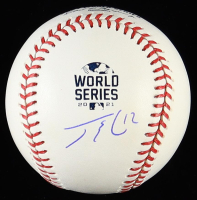 Jorge Soler Signed 2021 World Series Logo Baseball (Beckett) at PristineAuction.com