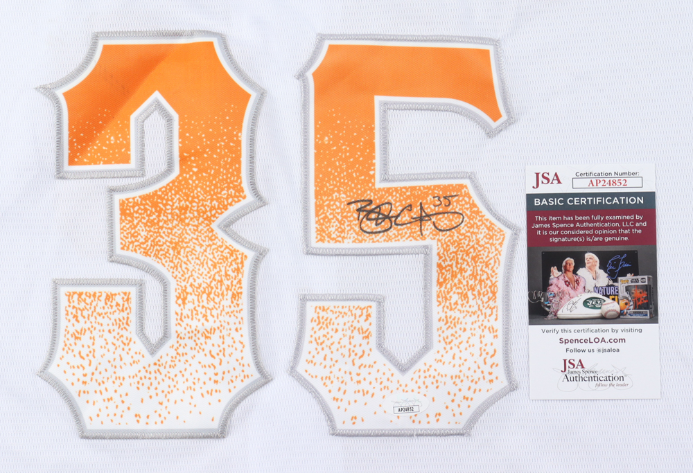 Brandon Crawford Signed Jersey (JSA) at PristineAuction.com Brandon Crawford Signed Jersey (JSA) at PristineAuction.com