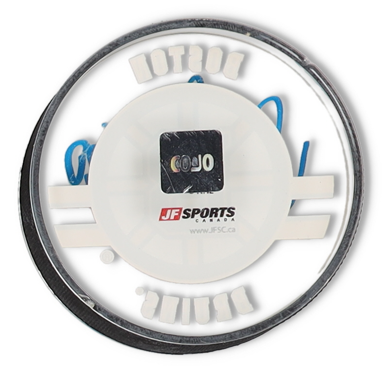 Tim Thomas Signed Bruins Logo Acrylic Hockey Puck (COJO) at PristineAuction.com Tim Thomas Signed Bruins Logo Acrylic Hockey Puck (COJO) at PristineAuction.com