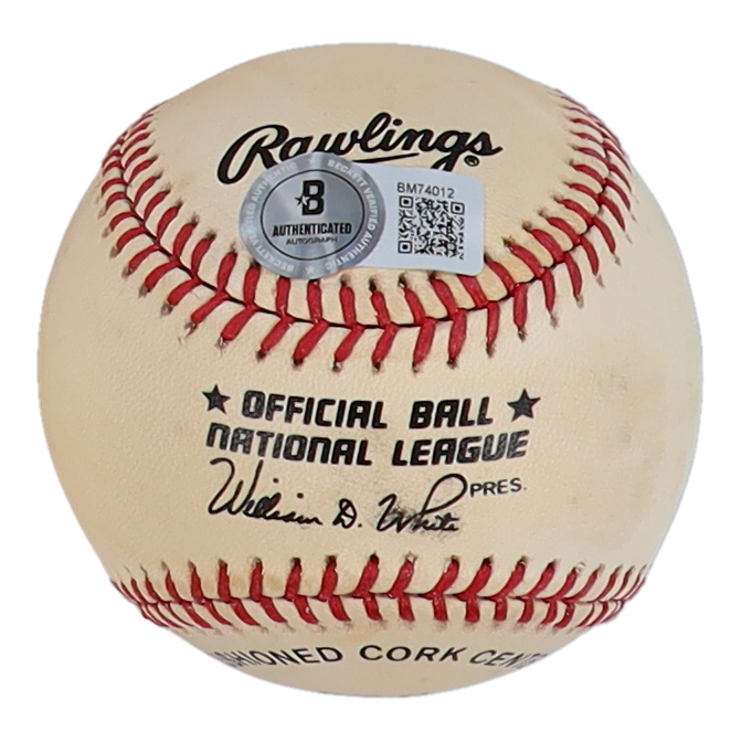 Stan Musial Signed ONL Baseball (Beckett) at PristineAuction.com Stan Musial Signed ONL Baseball (Beckett) at PristineAuction.com