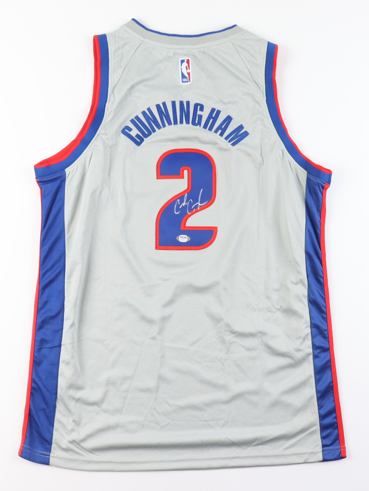 Cade Cunningham Signed Jersey (PSA) at PristineAuction.com Cade Cunningham Signed Jersey (PSA) at PristineAuction.com
