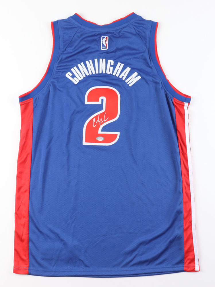 Cade Cunningham Signed Jersey (PSA) at PristineAuction.com Cade Cunningham Signed Jersey (PSA) at PristineAuction.com
