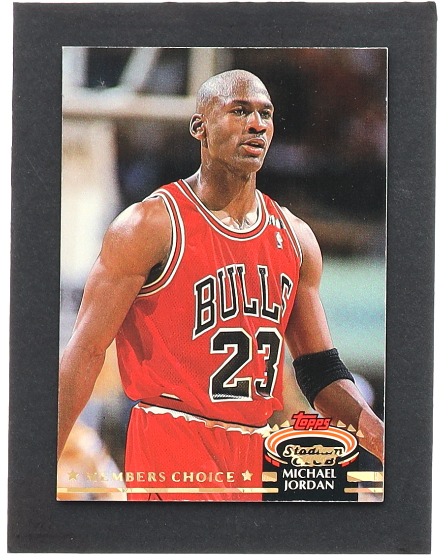 Michael Jordan 1992-93 Stadium Club #210 MC at PristineAuction.com Michael Jordan 1992-93 Stadium Club #210 MC at PristineAuction.com