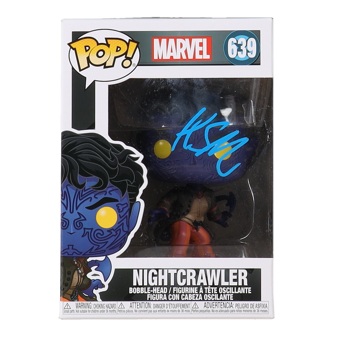 Kodi Smit-McPhee Signed "Marvel" #639 Nightcrawler Funko Pop! Vinyl Figure (Beckett) at PristineAuction.com Kodi Smit-McPhee Signed "Marvel" #639 Nightcrawler Funko Pop! Vinyl Figure (Beckett) at PristineAuction.com