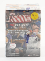 2022 Topps Stadium Club Baseball Blaster Box with (8) Packs at PristineAuction.com