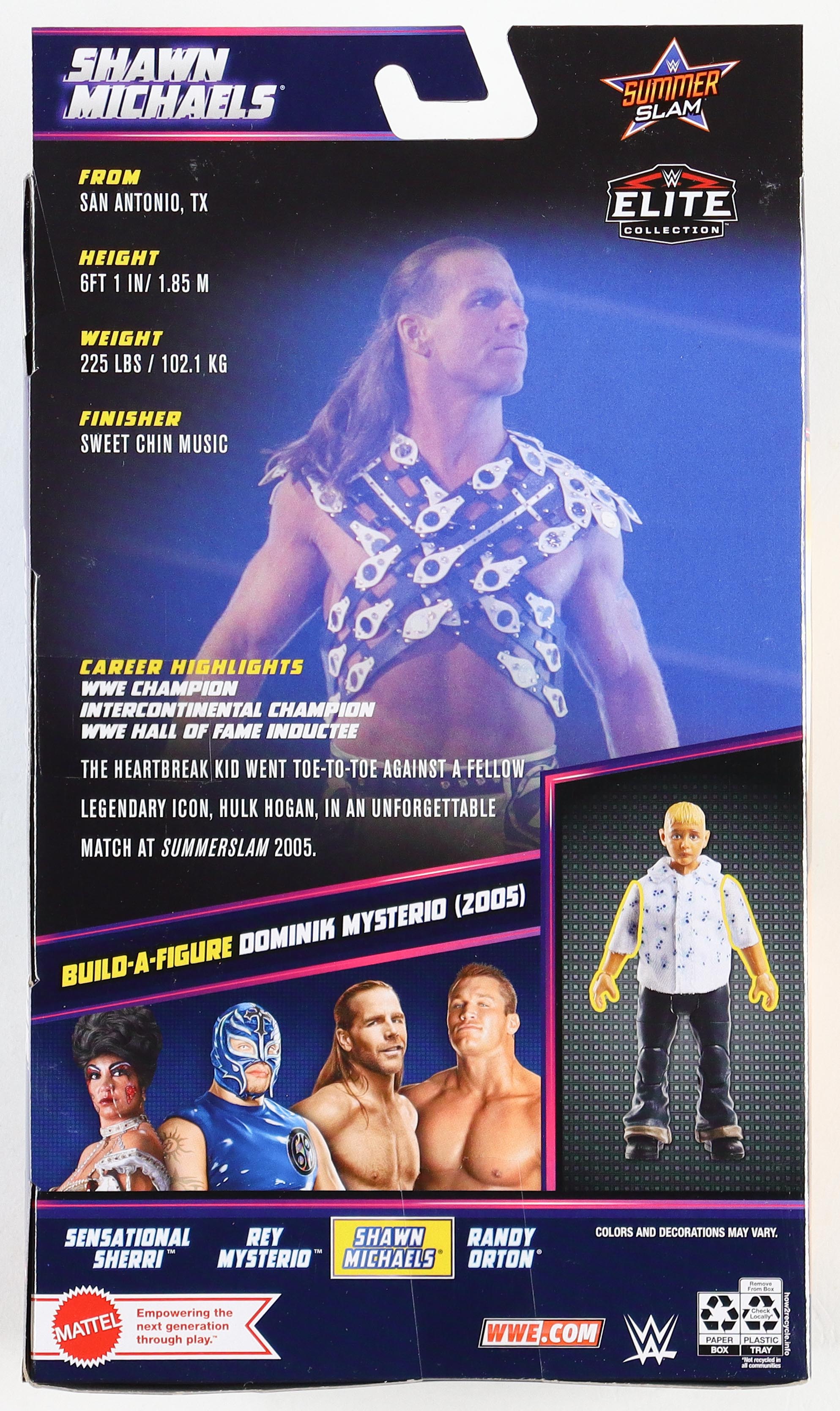 Shawn Michaels Signed WWE Action Figure Inscribed "HBK" (Beckett) at PristineAuction.com Shawn Michaels Signed WWE Action Figure Inscribed "HBK" (Beckett) at PristineAuction.com