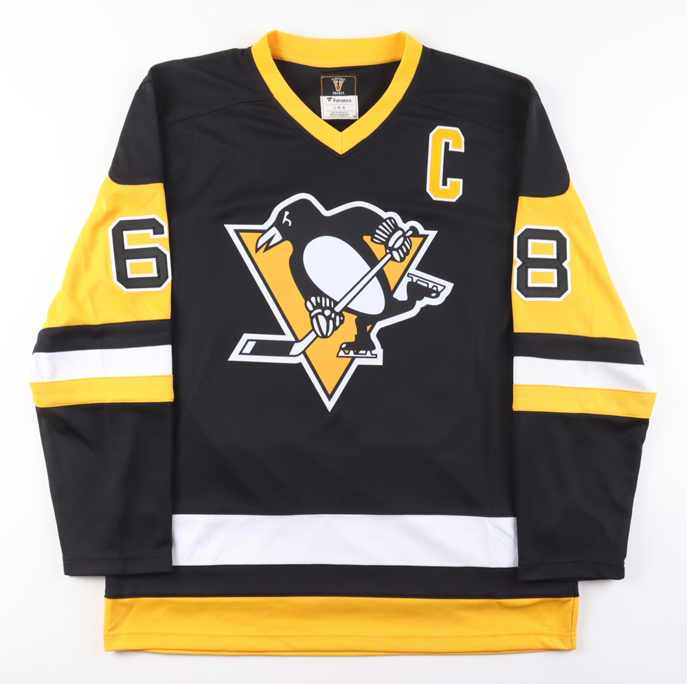 Jaromir Jagr Signed Penguins Fanatics Jersey (COJO) at PristineAuction.com Jaromir Jagr Signed Penguins Fanatics Jersey (COJO) at PristineAuction.com