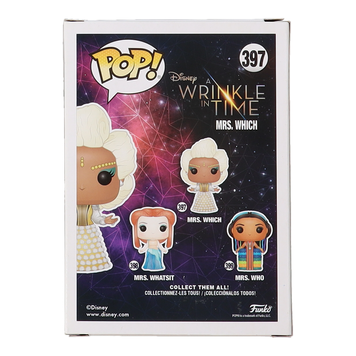 Oprah Winfrey Signed "Wrinkle In Time" #397 Mrs. Which Funko Pop! Vinyl Figure (Beckett) at PristineAuction.com Oprah Winfrey Signed "Wrinkle In Time" #397 Mrs. Which Funko Pop! Vinyl Figure (Beckett) at PristineAuction.com