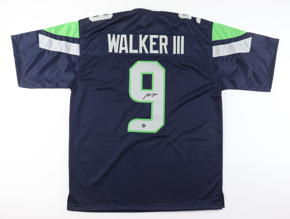 Kenneth Walker III Signed Jersey (Beckett) at PristineAuction.com Kenneth Walker III Signed Jersey (Beckett) at PristineAuction.com