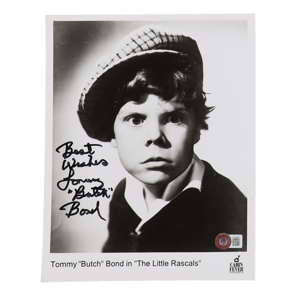 Tommy Bond Signed 