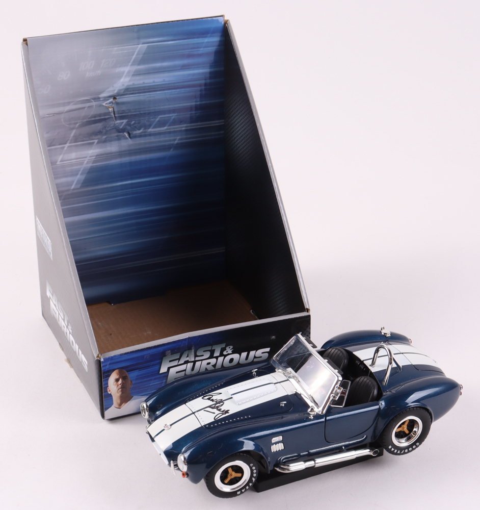 Fast And Furious Overnight Parts From Japan Carroll Shelby Twice-Signed "Fast & Furious" Metals Die-Cast Shelby