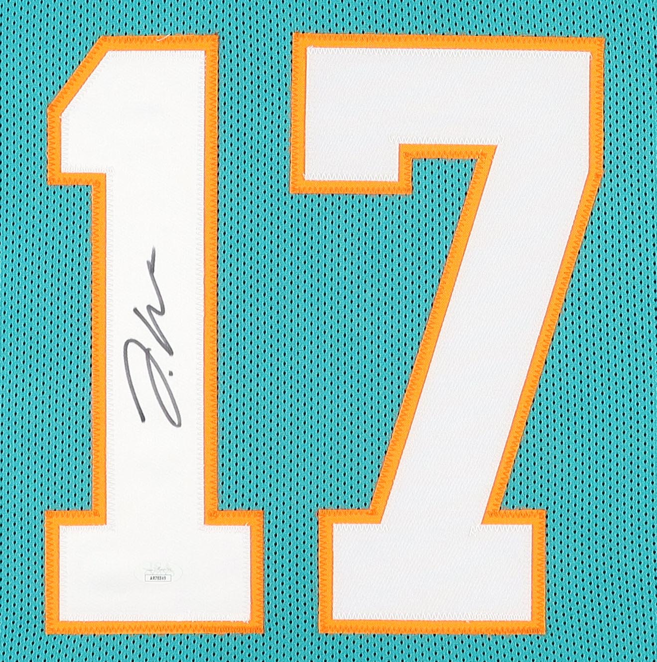 Jaylen Waddle Signed Custom Framed Jersey Display (JSA) at PristineAuction.com Jaylen Waddle Signed Custom Framed Jersey Display (JSA) at PristineAuction.com