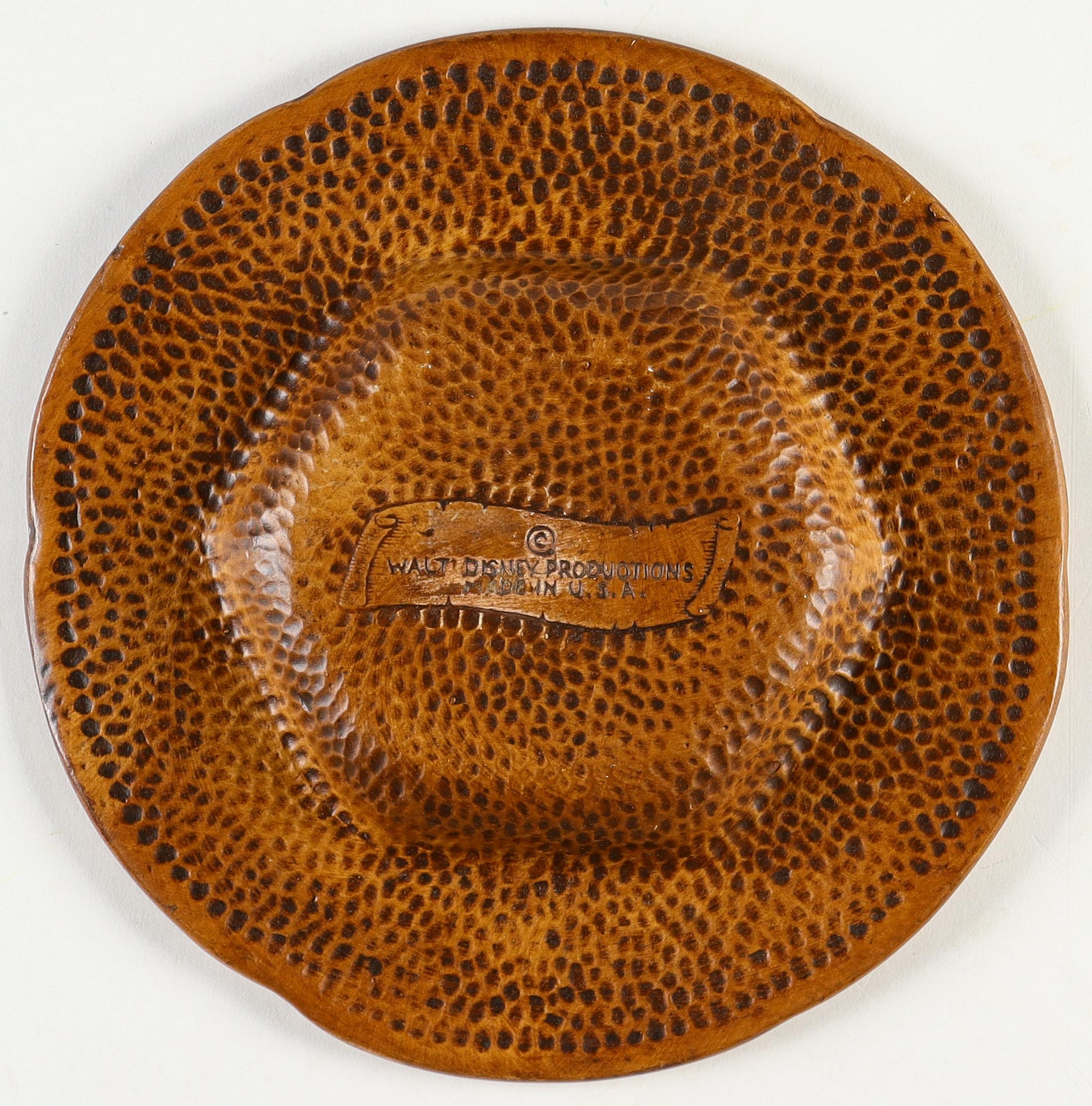 Disneyland Vintage Ceramic Dish With Sleeping Beauty's Castle, Haunted Mansion, Jungle Cruise, Mark Twain, & The Monorail at PristineAuction.com Disneyland Vintage Ceramic Dish With Sleeping Beauty's Castle, Haunted Mansion, Jungle Cruise, Mark Twain, & The Monorail at PristineAuction.com