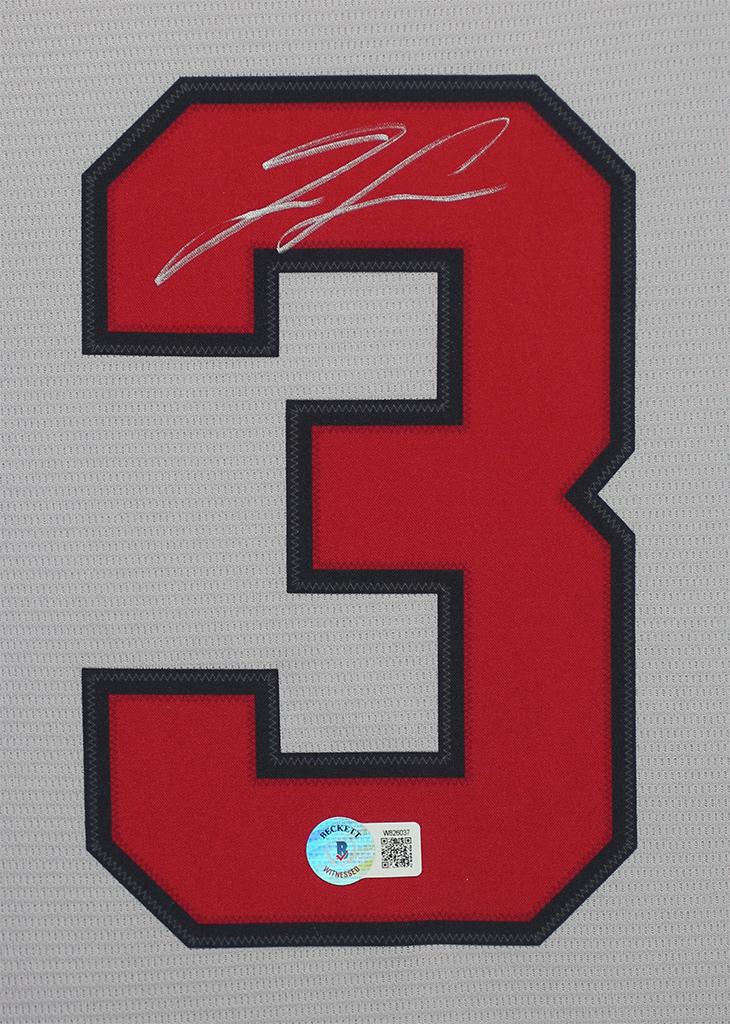 Ronald Acuna Jr. Signed Custom Framed Jersey Display (Beckett) at PristineAuction.com Ronald Acuna Jr. Signed Custom Framed Jersey Display (Beckett) at PristineAuction.com