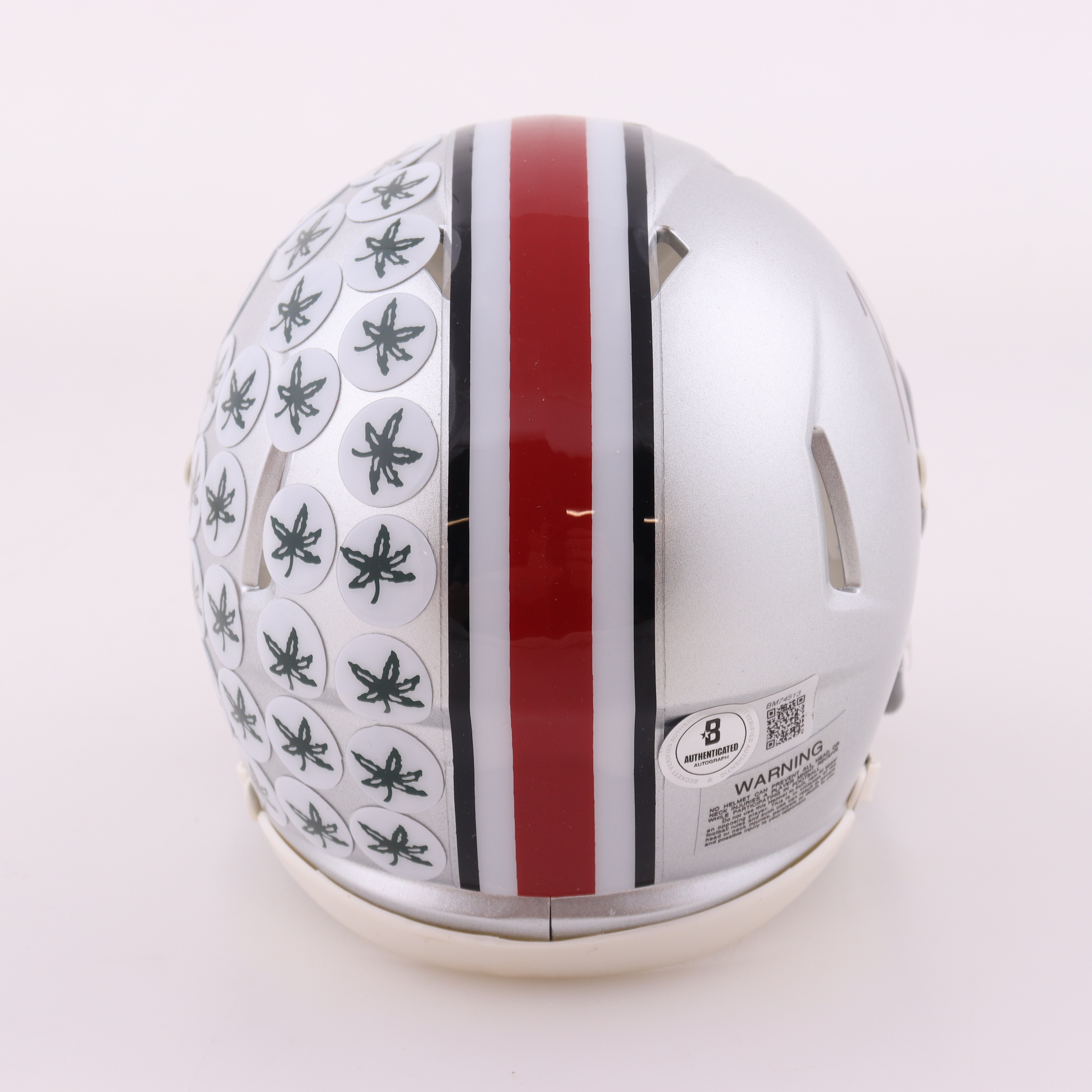 TreVeyon Henderson Signed Ohio State Buckeyes Speed Mini Helmet (Beckett) at PristineAuction.com TreVeyon Henderson Signed Ohio State Buckeyes Speed Mini Helmet (Beckett) at PristineAuction.com