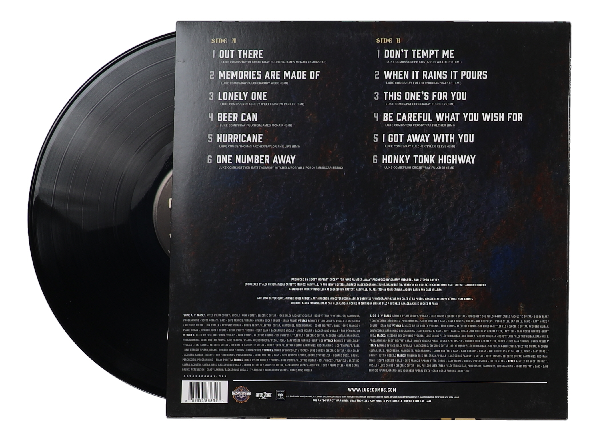 Luke Combs Signed "This Ones for You" Vinyl Record Album Cover (JSA) at PristineAuction.com Luke Combs Signed "This Ones for You" Vinyl Record Album Cover (JSA) at PristineAuction.com