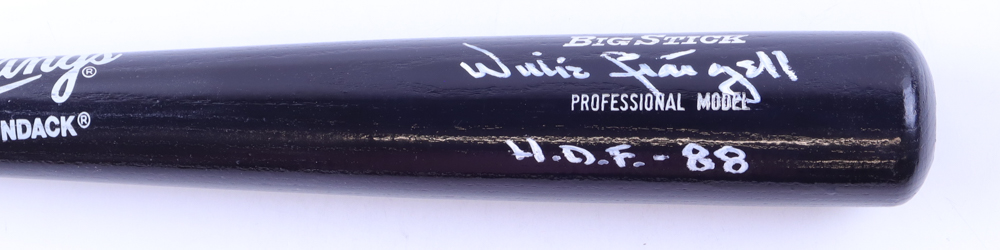 Willie Stargell Signed Rawlings Big Stick Pro Model Baseball Bat Inscribed "H.O.F. 88" (Beckett) at PristineAuction.com Willie Stargell Signed Rawlings Big Stick Pro Model Baseball Bat Inscribed "H.O.F. 88" (Beckett) at PristineAuction.com