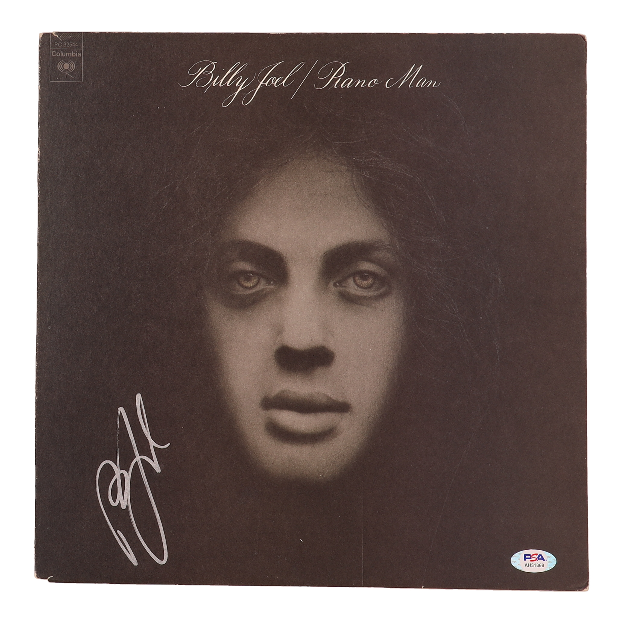 Billy Joel Signed "Piano Man" Vinyl Record Album Cover (PSA) at PristineAuction.com Billy Joel Signed "Piano Man" Vinyl Record Album Cover (PSA) at PristineAuction.com