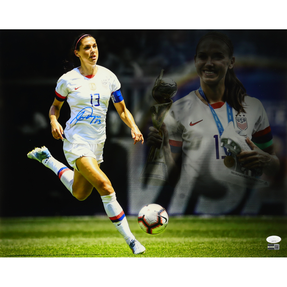 Alex Morgan Signed Team USA 16x20 Photo (JSA & Steiner CX) | Pristine ...