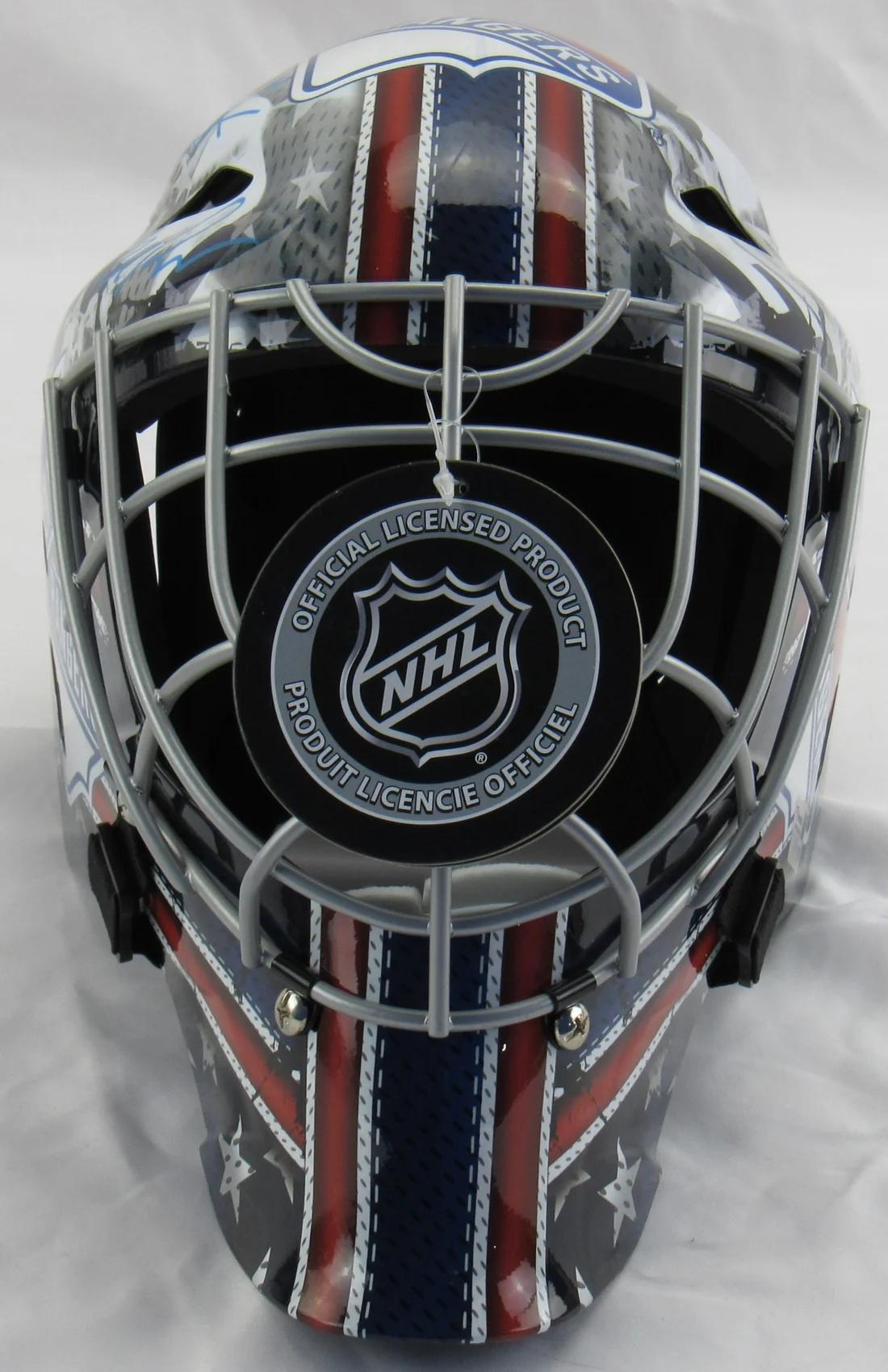 Mike Richter, Henrik Lundqvist & Igor Shesterkin Signed Rangers Full-Size Goalie Helmet (Fanatics) at PristineAuction.com Mike Richter, Henrik Lundqvist & Igor Shesterkin Signed Rangers Full-Size Goalie Helmet (Fanatics) at PristineAuction.com