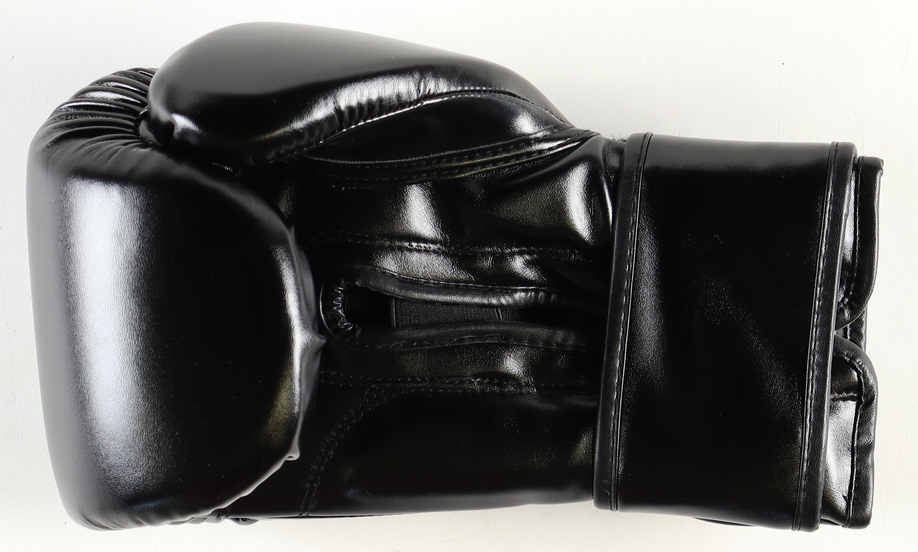 Mike Tyson Signed Hennessy Sponsor Only Boxing Glove With Name Plaque & Display Stand (Tyson) at PristineAuction.com Mike Tyson Signed Hennessy Sponsor Only Boxing Glove With Name Plaque & Display Stand (Tyson) at PristineAuction.com