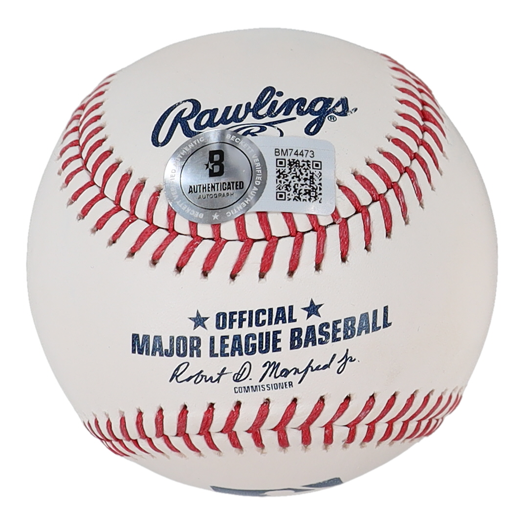 Michael Harris Signed OML Baseball (Beckett) at PristineAuction.com Michael Harris Signed OML Baseball (Beckett) at PristineAuction.com