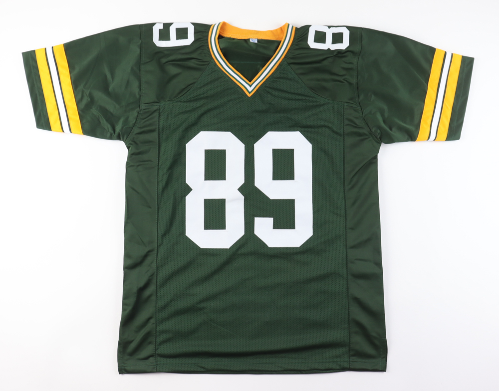 Mark Chmura Signed Career Highlight Stat Jersey (JSA) at PristineAuction.com Mark Chmura Signed Career Highlight Stat Jersey (JSA) at PristineAuction.com