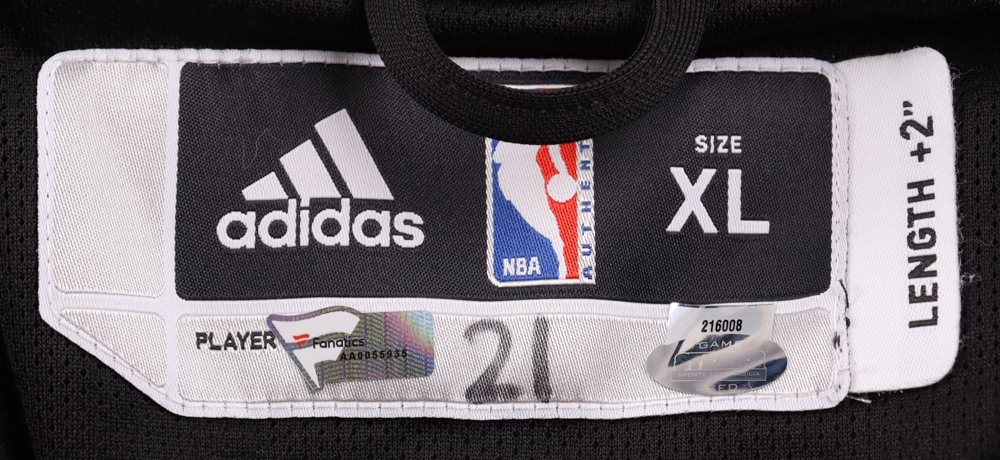 Cory Jefferson Game-Used Nets Warm-Up Jacket (Steiner & Fanatics) at PristineAuction.com Cory Jefferson Game-Used Nets Warm-Up Jacket (Steiner & Fanatics) at PristineAuction.com