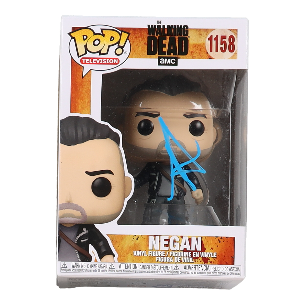 Jeffrey Dean Morgan Signed "The Walking Dead" #1158 Negan Funko Pop! Vinyl Figure (Beckett) at PristineAuction.com Jeffrey Dean Morgan Signed "The Walking Dead" #1158 Negan Funko Pop! Vinyl Figure (Beckett) at PristineAuction.com