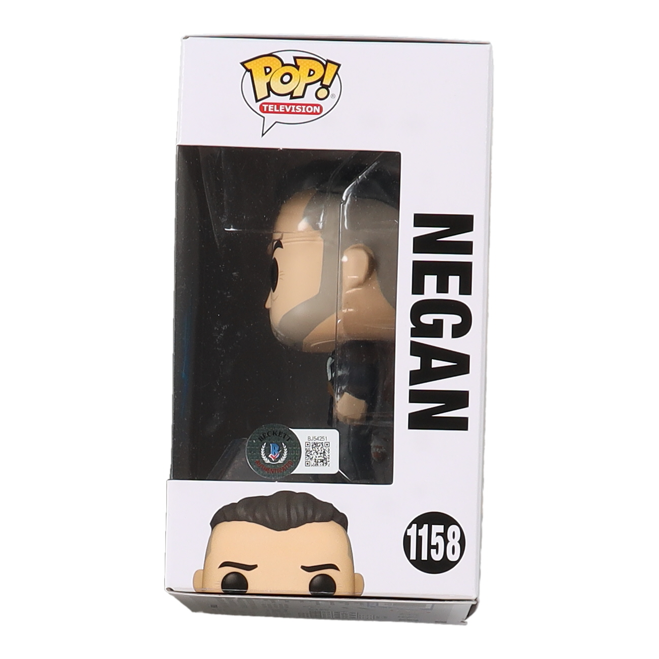 Jeffrey Dean Morgan Signed "The Walking Dead" #1158 Negan Funko Pop! Vinyl Figure (Beckett) at PristineAuction.com Jeffrey Dean Morgan Signed "The Walking Dead" #1158 Negan Funko Pop! Vinyl Figure (Beckett) at PristineAuction.com