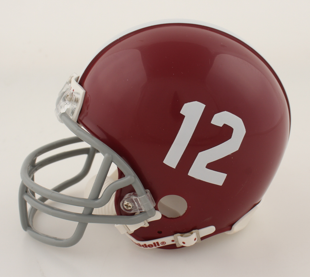 George Teague Signed Alabama Crimson Tide Mini-Helmet (Beckett) at PristineAuction.com George Teague Signed Alabama Crimson Tide Mini-Helmet (Beckett) at PristineAuction.com