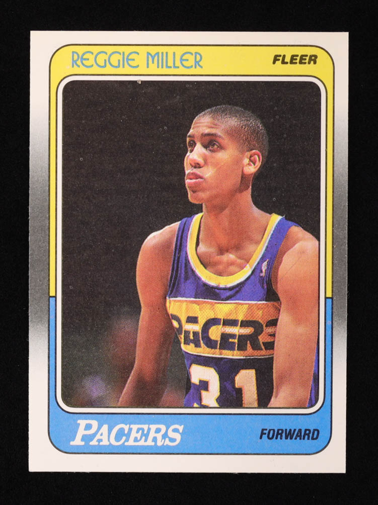 Reggie Miller 1988-89 Fleer #57 RC at PristineAuction.com Reggie Miller 1988-89 Fleer #57 RC at PristineAuction.com