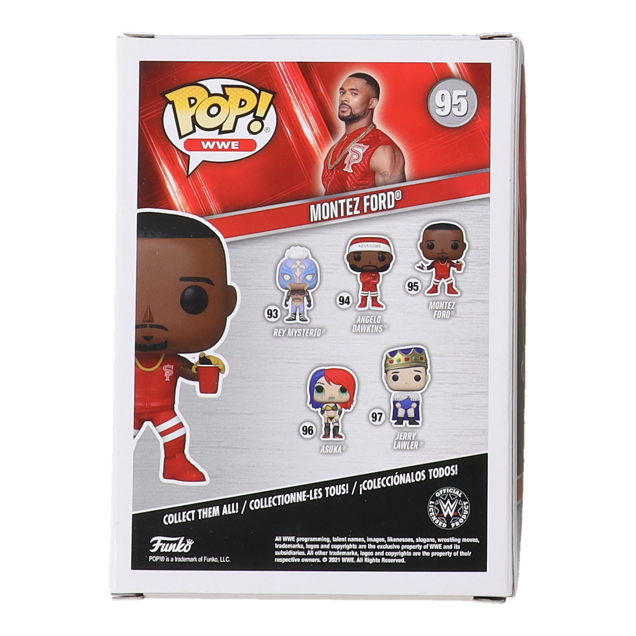 Montez Ford Signed WWE #85 Montez Ford Funko Pop! Vinyl Figure (Beckett) at PristineAuction.com Montez Ford Signed WWE #85 Montez Ford Funko Pop! Vinyl Figure (Beckett) at PristineAuction.com