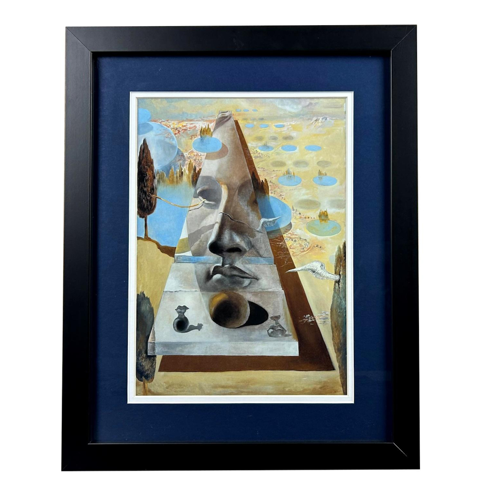 Salvador Dali - Apparition de l'Aphrodite de Cnide dans un paysage Salvador Dali - Apparition de l'Aphrodite de Cnide dans un paysage
