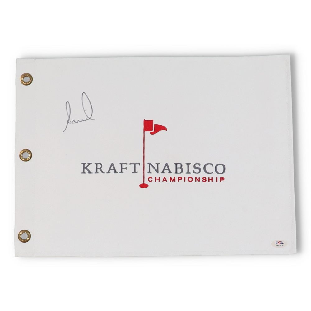 Annika Sörenstam Signed Kraft Nabisco LGPA Championship Pin Flag (PSA Annika Sörenstam Signed Kraft Nabisco LGPA Championship Pin Flag (PSA