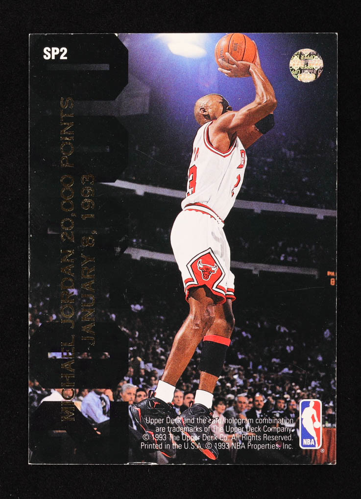 Michael Jordan / Dominique Wilkins 1992-93 Upper Deck #SP2 / 20,000 Points at PristineAuction.com Michael Jordan / Dominique Wilkins 1992-93 Upper Deck #SP2 / 20,000 Points at PristineAuction.com