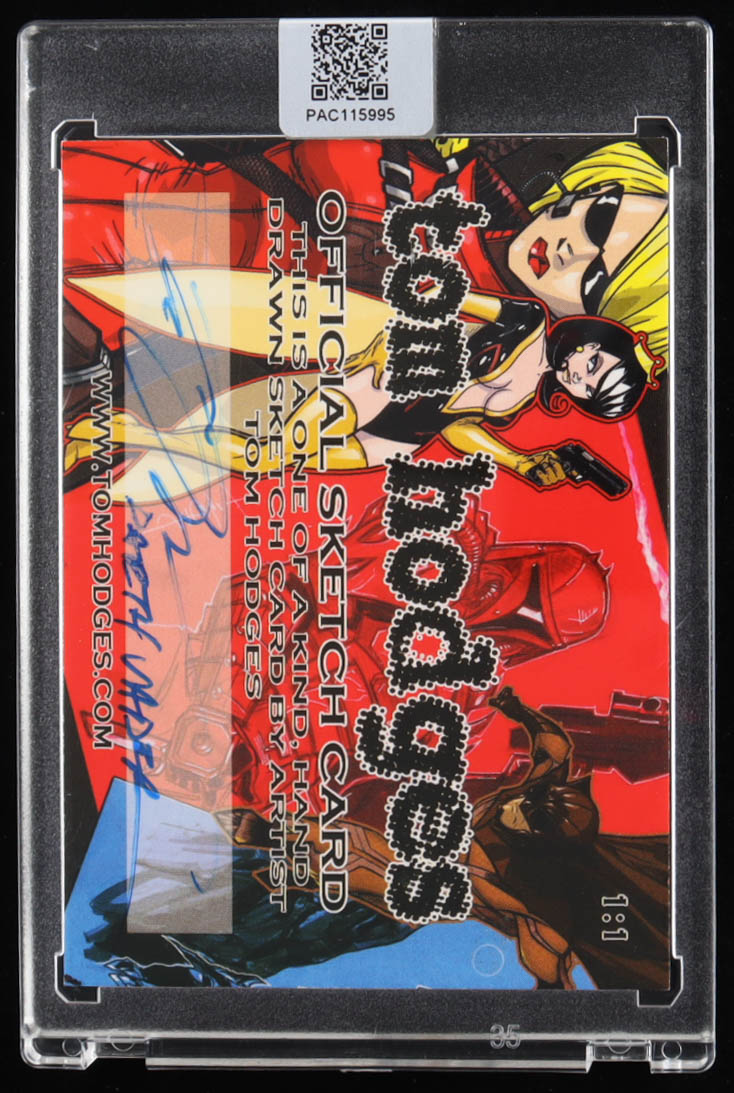 Darth Vader | Star Wars | Original Art Sketch Card by Tom Hodges (1/1 Original Art) at PristineAuction.com Darth Vader | Star Wars | Original Art Sketch Card by Tom Hodges (1/1 Original Art) at PristineAuction.com