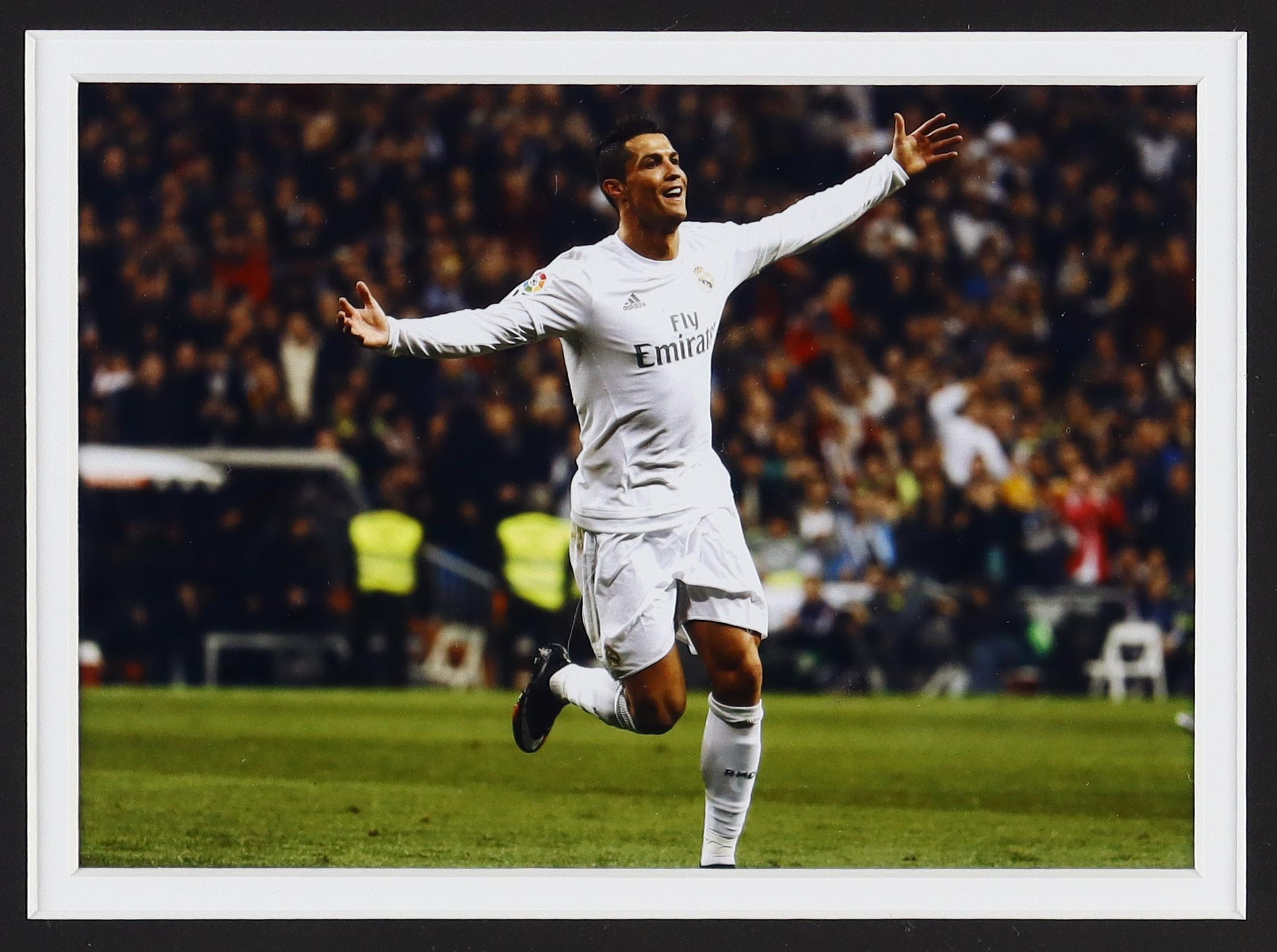 Cristiano Ronaldo Signed Real Madrid Custom Framed Jersey (Beckett) at PristineAuction.com Cristiano Ronaldo Signed Real Madrid Custom Framed Jersey (Beckett) at PristineAuction.com
