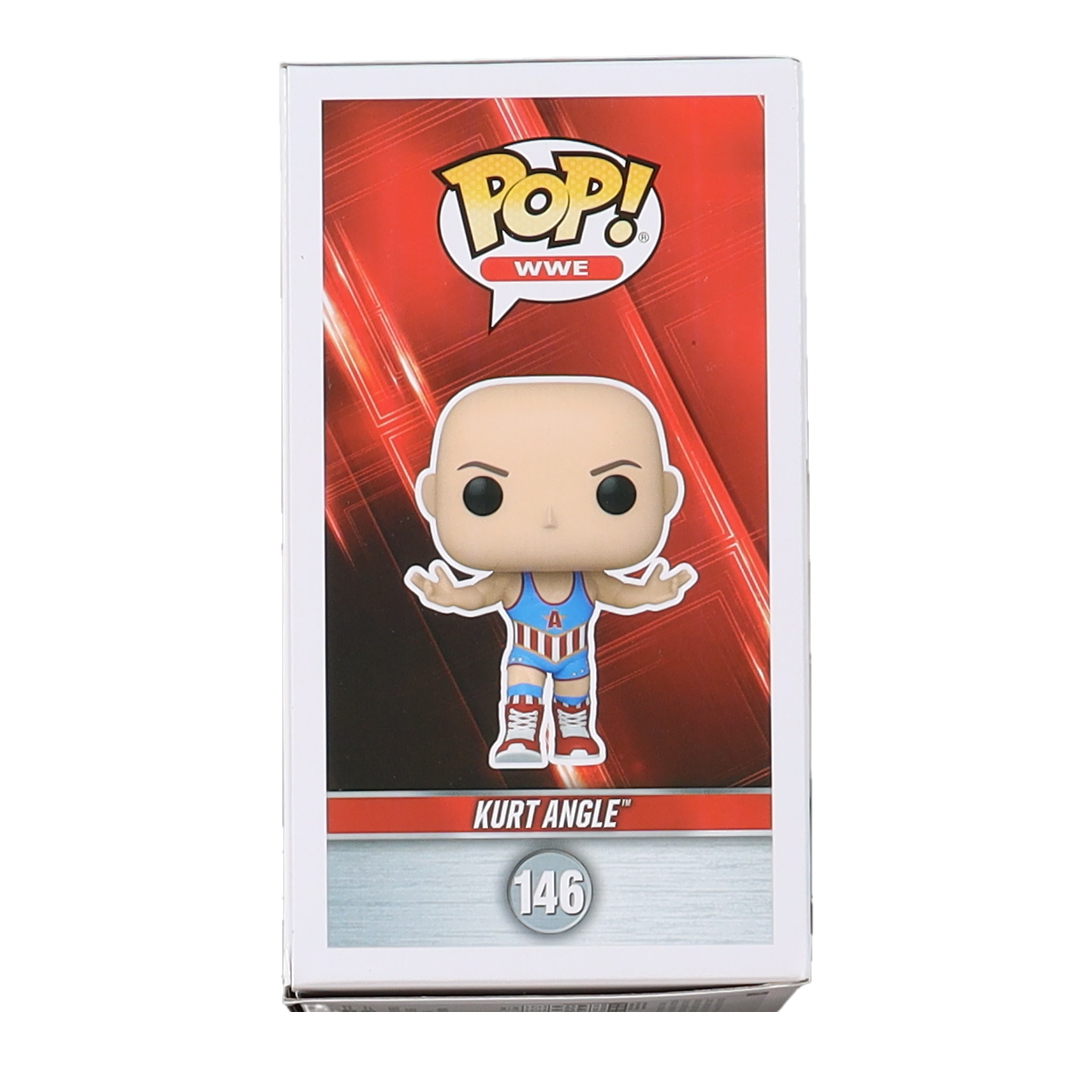 Kurt Angle Signed WWE #55 Funko Pop! Vinyl Figure Inscribed "HOF 2017" (Beckett) at PristineAuction.com Kurt Angle Signed WWE #55 Funko Pop! Vinyl Figure Inscribed "HOF 2017" (Beckett) at PristineAuction.com