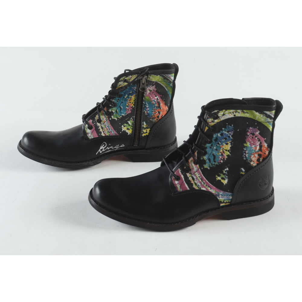 Ringo Starr Signed Timberland Earthkeepers City 6 Boot