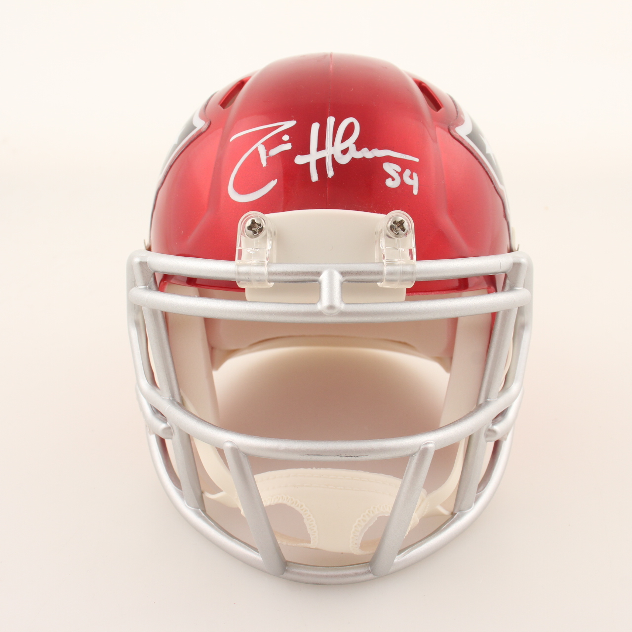 Dont'a Hightower Patriots Flash Alternate Speed Mini Helmet (JSA) at PristineAuction.com Dont'a Hightower Patriots Flash Alternate Speed Mini Helmet (JSA) at PristineAuction.com